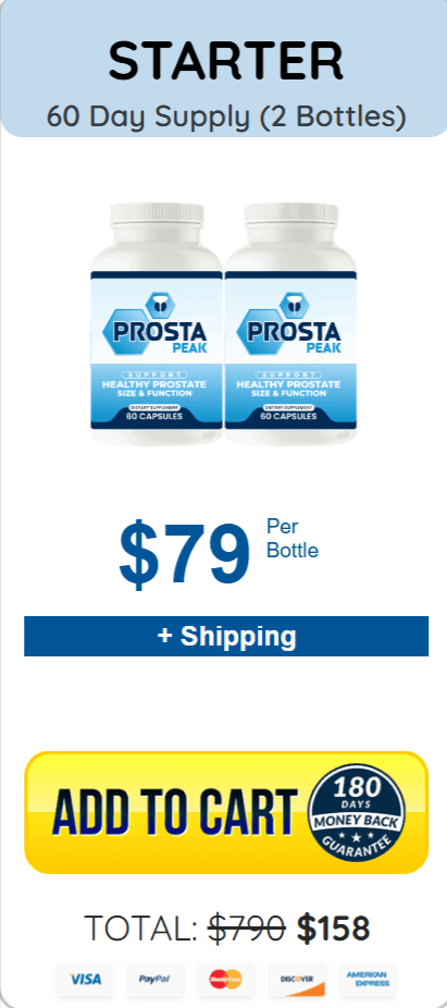 ProstaPeak 2 bottle price